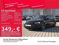 Schwarz Gebraucht 2022 Audi S5 Sportback Sport Kleinwagen | 48.979 €