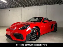 Indischrot/verdeck komplett schw Neu 2025 Porsche Boxster Cabrio | 175.599 € (Guter Preis)