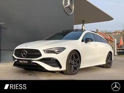 Unilack polarweiß Gebraucht 2024 Mercedes CLA220 Shooting Brake AMG Kombi | 38.400 € (Teuer)