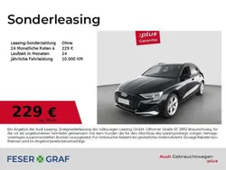 Mythosschwarz metallic Gebraucht 2024 Audi A3 Advanced Plus Limousine | 31.990 €
