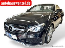 Obsidianschwarz metalliclack Gebraucht 2018 Mercedes C180 AMG Cabrio | 26.500 € (Guter Preis)