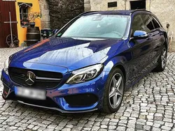Blau Gebraucht 2017 Mercedes A220 AMG line Kombi | 20.500 €