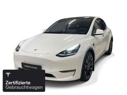 Pearl white multicoat Gebraucht 2022 Tesla Model Y Performance SUV | 37.400 € (Fairer Preis)