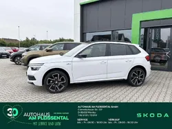 Moonweiss metallic Gebraucht 2023 Skoda Kamiq Monte Carlo SUV | 22.870 € (Fairer Preis)