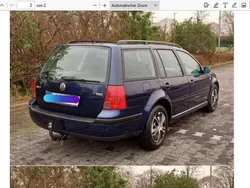 Blau Gebraucht 2000 VW Golf IV Kombi | 2.600 € (Teuer)