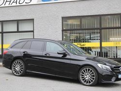 Schwarz Gebraucht 2016 Mercedes C220 AMG line Kombi | 14.700 € (Fairer Preis)