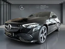 Metalliclack obsidianschwarz Gebraucht 2021 Mercedes C220 Avantgarde Limousine | 33.480 € (Etwas zu teuer)