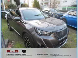 Platiniumgrau met. Gebraucht 2021 Peugeot 2008 Allure SUV | 16.490 € (Guter Preis)