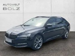 Schwarz Gebraucht 2021 Skoda Superb SportLine Kombi | 31.990 € (Guter Preis)