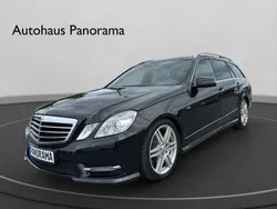 Schwarz Gebraucht 2012 Mercedes E220 AMG line Kombi | 6.990 € (Superpreis)