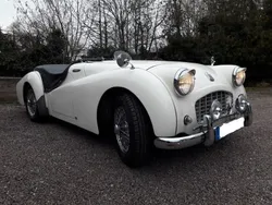 Weiß Gebraucht 1957 Triumph TR3 Cabrio | 35.000 €