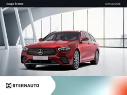 Manufaktur lack manufaktur hyazinthrot metallic Gebraucht 2021 Mercedes E220 AMG Kombi | 35.680 € (Fairer Preis)