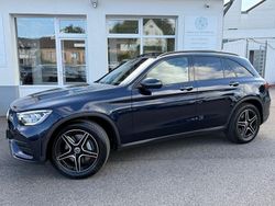 Blau Gebraucht 2022 Mercedes GLC220 AMG line SUV | 36.990 € (Guter Preis)