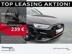 Schwarz Gebraucht 2024 Audi A4 S-Line Kombi | 39.280 € (Fairer Preis)