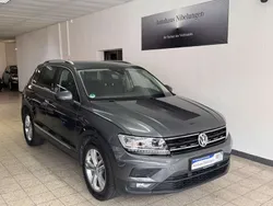 Indiumgrau metallic Gebraucht 2018 VW Tiguan Sound SUV | 21.699 € (Fairer Preis)