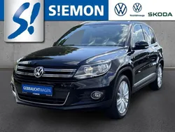Schwarz Gebraucht 2015 VW Tiguan LOUNGE SUV | 13.980 € (Fairer Preis)