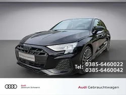 Mythosschwarz Gebraucht 2024 Audi A3 Sportback S-Line Limousine | 43.900 € (Etwas zu teuer)