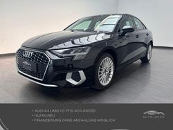 Schwarz Gebraucht 2022 Audi A3 Advanced Limousine | 19.700 € (Guter Preis)