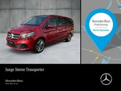 Rot Gebraucht 2022 Mercedes V300 Edition Van / Kleinbus | 47.680 € (Superpreis)