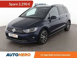 Blau Gebraucht 2015 VW Golf Sportsvan Highline Van / Kleinbus | 11.110 € (Guter Preis)
