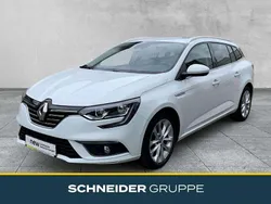 Weiß Gebraucht 2017 Renault Mégane GrandTour Intens Kombi | 13.480 € (Etwas zu teuer)