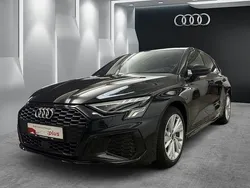 Schwarz Gebraucht 2024 Audi A3 Sportback S-Line Limousine | 35.980 € (Fairer Preis)