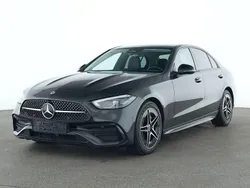 Metalliclack graphitgrau Gebraucht 2024 Mercedes C180 AMG Limousine | 39.888 € (Etwas zu teuer)