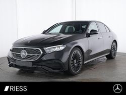 Metalliclack obsidianschwarz Gebraucht 2024 Mercedes E200 AMG Limousine | 57.740 €