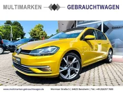 Gelb Gebraucht 2018 VW Golf VII Highline Limousine | 14.990 € (Fairer Preis)