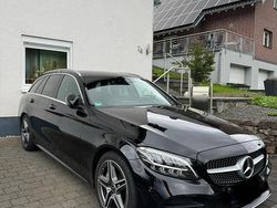 Schwarz Gebraucht 2018 Mercedes C300 AMG line Kombi | 29.500 € (Teuer)