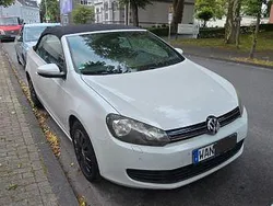 Weiß Gebraucht 2012 VW Golf Cabriolet Cabrio | 7.700 € (Fairer Preis)