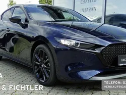 Deep crystal blue Neu 2025 Mazda 3 Homura-Line Limousine | 29.480 € (Guter Preis)