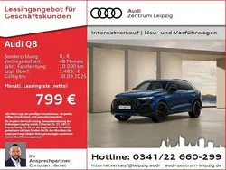 Blau Neu 2025 Audi Q8 S-Line SUV | 99.990 €