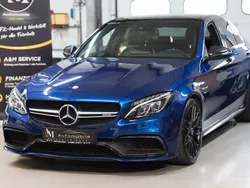 Blau (metallic) Gebraucht 2015 Mercedes C63S AMG AMG Limousine | 40.999 € (Etwas zu teuer)