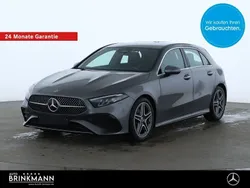 lack mountaingrau Gebraucht 2024 Mercedes A180 AMG line Plus Limousine | 28.379 € (Superpreis)