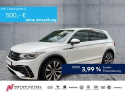 Pure white Gebraucht 2022 VW Tiguan R-line SUV | 36.250 € (Fairer Preis)