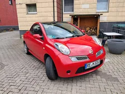 Rot Gebraucht 2008 Nissan Micra C+C Cabrio | 3.100 € (Fairer Preis)