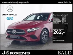 Rot manufaktur lack manufaktur patagonienrot metallic Gebraucht 2024 Mercedes A200 Progressive Limousine | 27.870 € (Guter Preis)