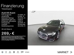 Mythosschwarz metallic Gebraucht 2023 Audi A6 S-Line Kombi | 43.890 € (Guter Preis)