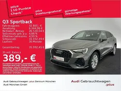 Grau Gebraucht 2022 Audi Q3 Sportback Ambiente SUV | 32.865 € (Fairer Preis)
