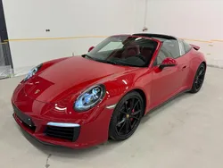 Karminrot Gebraucht 2015 Porsche 911 Targa 4S Chrono Cabrio | 119.990 €