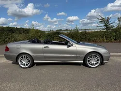 Silber Gebraucht 2007 Mercedes CLK350 Sport Edition Cabrio | 8.999 € (Etwas zu teuer)
