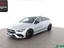 Silber Gebraucht 2021 Mercedes CLA35 AMG Shooting Brake AMG Kombi | 40.880 € (Guter Preis)
