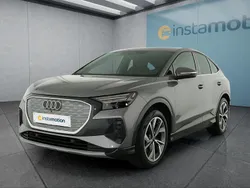 Grau Gebraucht 2022 Audi Q4 Sportback e-tron SUV | 26.749 € (Fairer Preis)