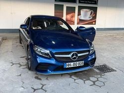 Blau Gebraucht 2018 Mercedes C180 AMG line Coupé | 22.495 € (Guter Preis)