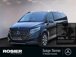Schwarz / obsidianschwarz Gebraucht 2024 Mercedes V300 Avantgarde Van / Kleinbus | 72.260 € (Teuer)