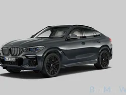 Grau Gebraucht 2021 BMW X6 M Sport SUV | 66.900 € (Teuer)
