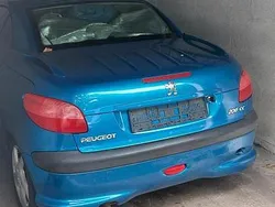 Blau Gebraucht 2003 Peugeot 206 CC Cabrio | 600 € (Superpreis)