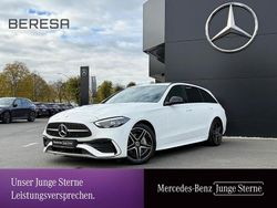 Weiß Gebraucht 2024 Mercedes C200 AMG Kombi | 41.650 € (Teuer)