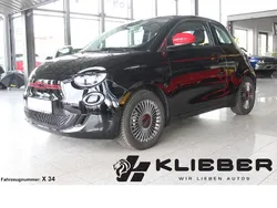 Schwarz Gebraucht 2021 Fiat 500e Red Limousine | 14.970 € (Fairer Preis)